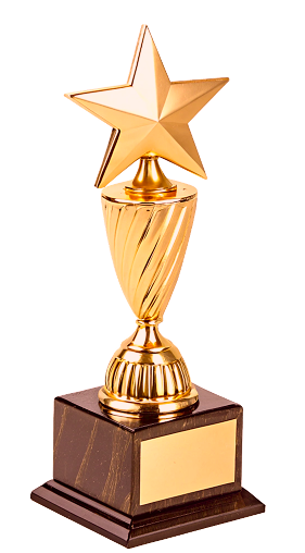Platform milestones and growth awards illustration