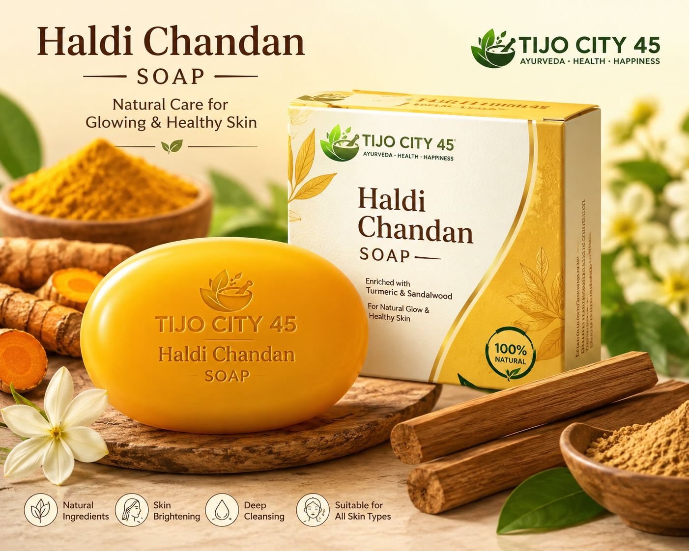 Haldi Chandan Herbal Soap